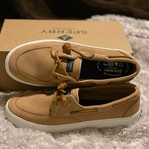 Sperry Top Sider Crest Boat Tan Size 8 NIB